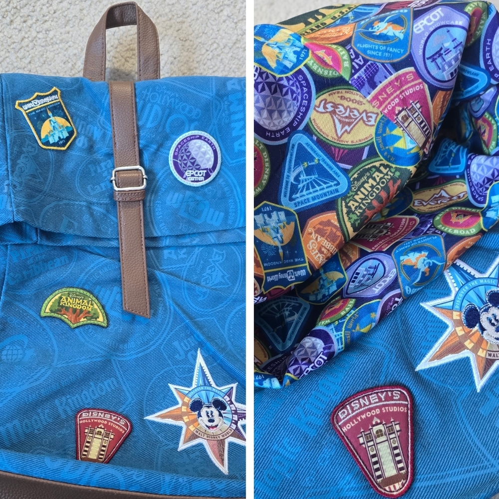 Disney World Passport Series Canvas Backpack